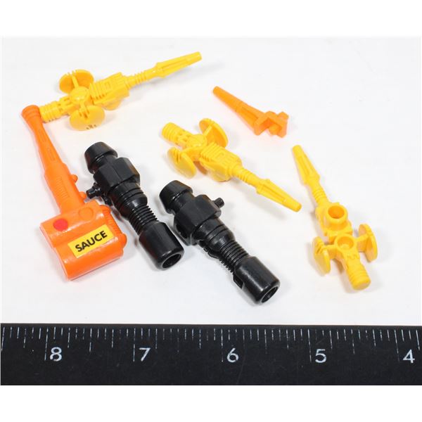 #854  HASBRO G1 TRANSFORMERS WEAPONS LOT 1980'S