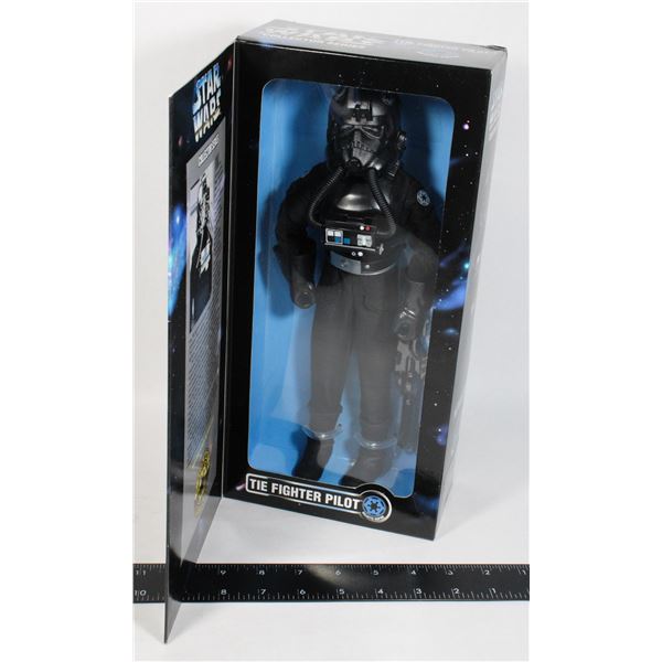 #859 SEALED 1996 STAR WARS TIE FIGHTER PILOT DOLL