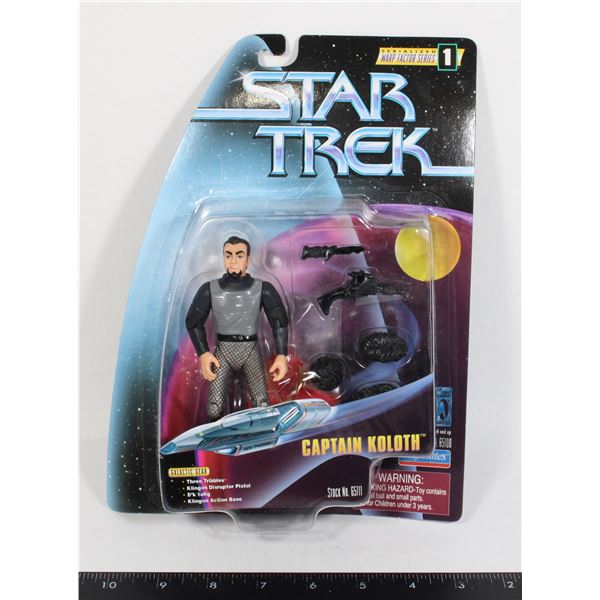 #904  PLAYMATES STAR TREK CAPTAIN KOLOTH FIGURE