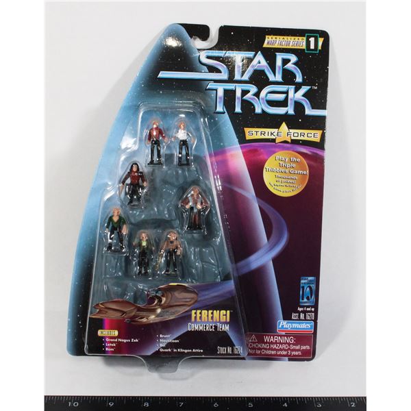 #910 PLAYMATES STAR TREK STRIKE FORCE FERENGI TEAM