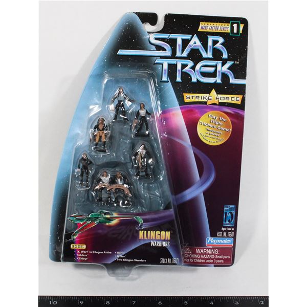 #911 PLAYMATES STAR TREK STRIKE FORCE KLINGON SET