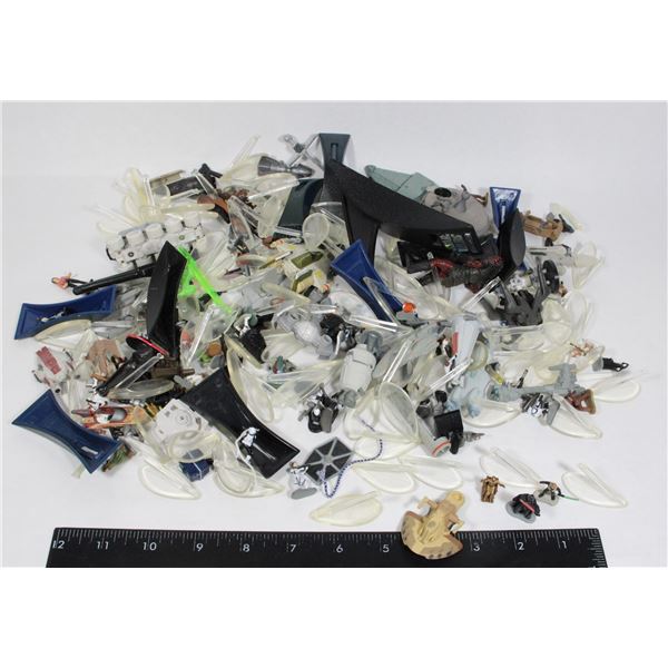 #912 GIANT STAR WARS MICRO MACHINES VEHICLE LOT