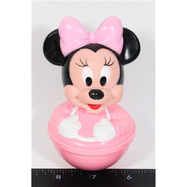 #916 1990'S MINNIE MOUSE ROLLY POLLY TOY