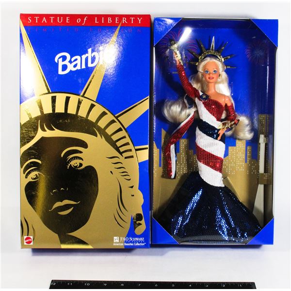 #920 STATUE OF LIBERTY BARBIE FAO SWARTZ AMERICAN