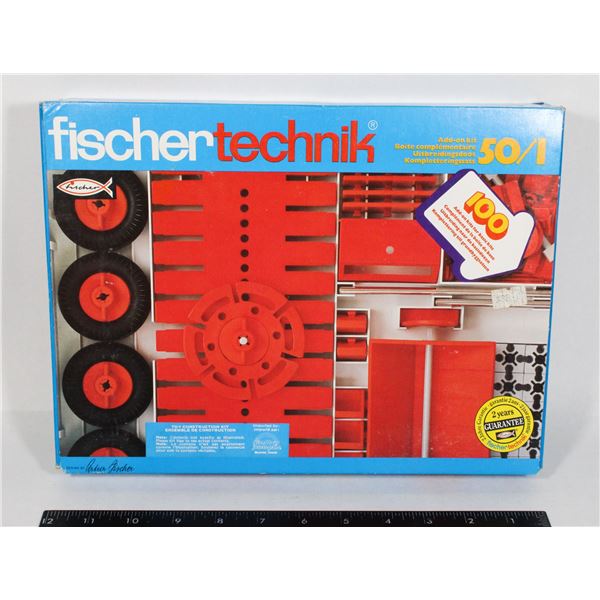 #922 FISCHERTECHNIK 50/1 1975 NEW OLD STOCK TOY