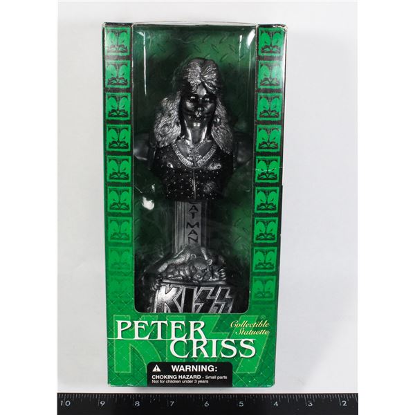 #924 KISS BAND PETER CRISS COLLECTIBLE STATUETTE