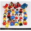 Image 1 : #940 VINTAGE LEGO DUPLO FIGURES 1980'S ACCESSORIES