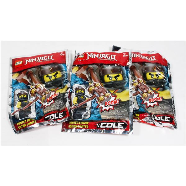 #947 SEALED LEGO MINI FIGURE BAG NINJAGO COLE