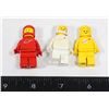 Image 1 : #950 VINTAGE LEGO SPACEMAN ASTRONAUTS RED YELLOW