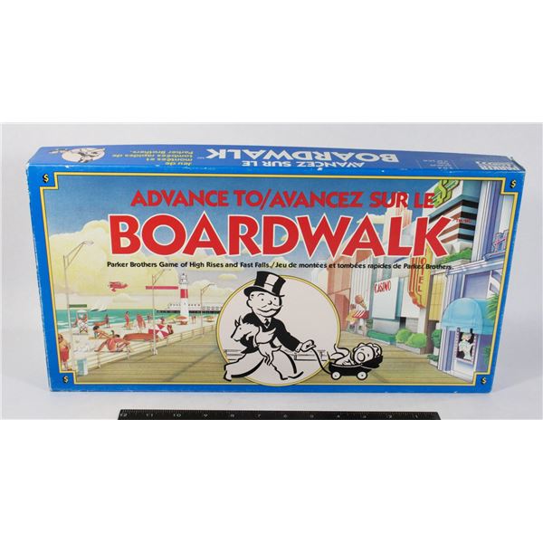 #954 ADVANCE TO BOARDWALK GAME PARKER BROTHERS