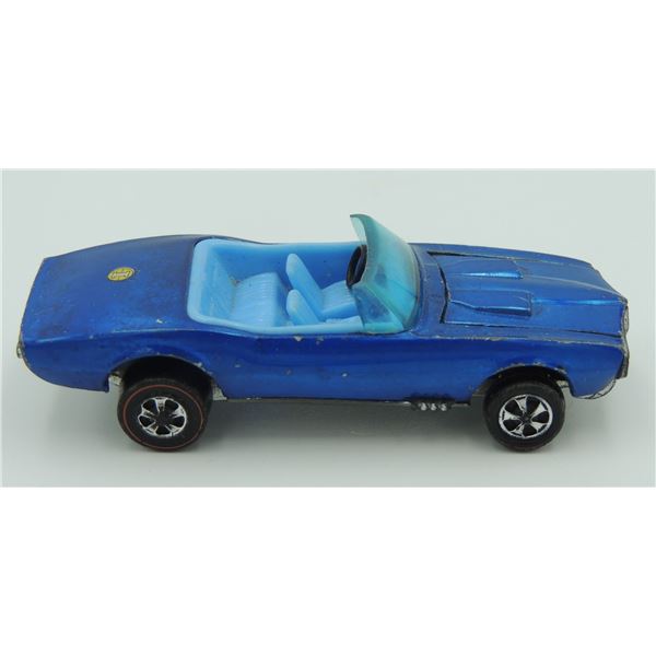 #959 REDLINE HOT WHEELS CUSTOM FIREBIRD 1968 BLUE