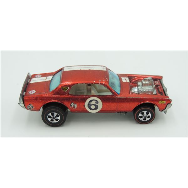 #972 REDLINE HOTWHEELS NITTY GRITTY KITTY 1970 RED