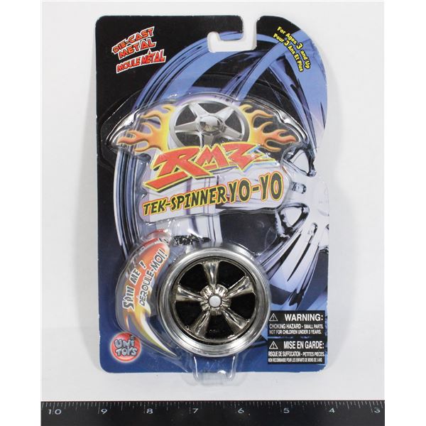 #977 UNI TOYS RMZ TEK SPINNER YO-YO CARDED 2003
