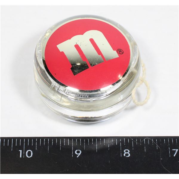 #991 VINTAGE M&M'S CANDY PROMOTIONAL YO-YO