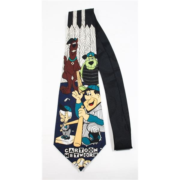 #1021  VINTAGE MEN'S TIE CARTOON NETWORK 1994