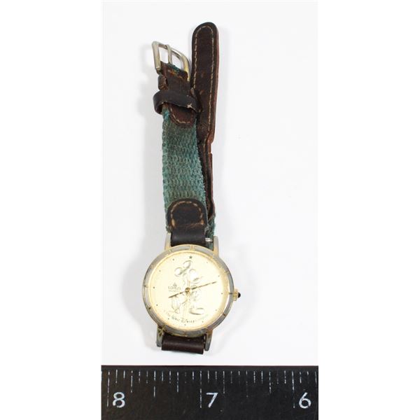 #1037 DISNEY MICKEY MOUSE VINTAGE WATCH JAPANESE
