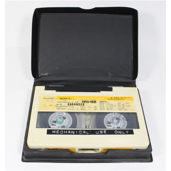 #1061 SONY RR5-1SB ALIGNMNENT CASSETTE TAPE