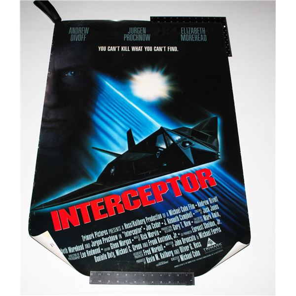 #1092 1992 INTERCEPTOR MOVIE POSTER 40 X 27