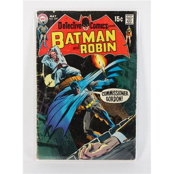 #1099 DC COMICS DETECTIVE COMICS #399 MAY 1970