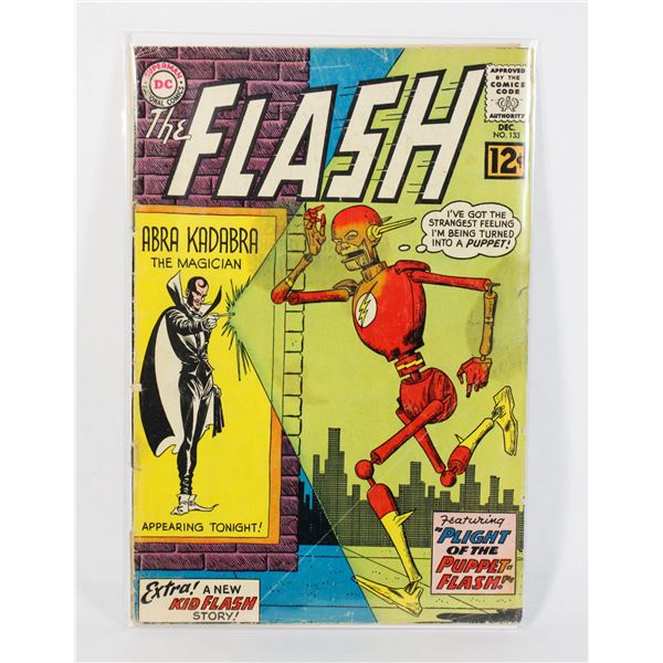 #1100 DC COMICS THE FLASH #133 DECEMBER 1962