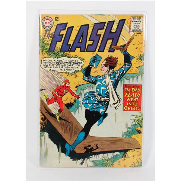 #1101 DC COMICS THE FLASH #148 NOVEMBER 1964
