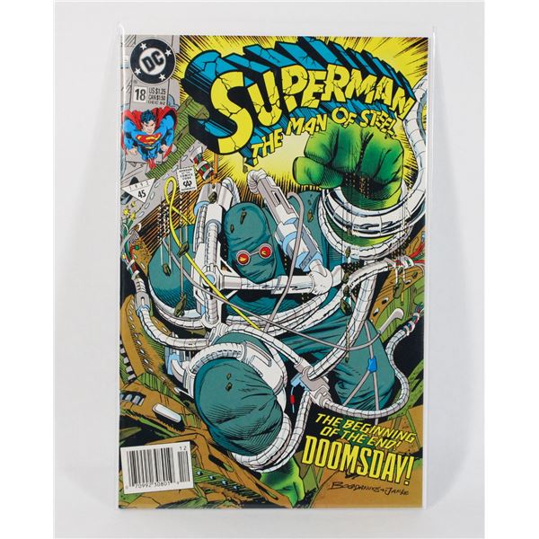 #1114 KEY DC COMICS SUPERMAN THE MAN OF STEEL #18