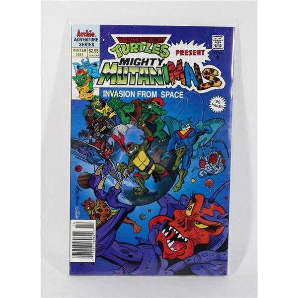 #1121 TMNT PRESENTS MIGHTY MUTANIMALS WINTER 1991