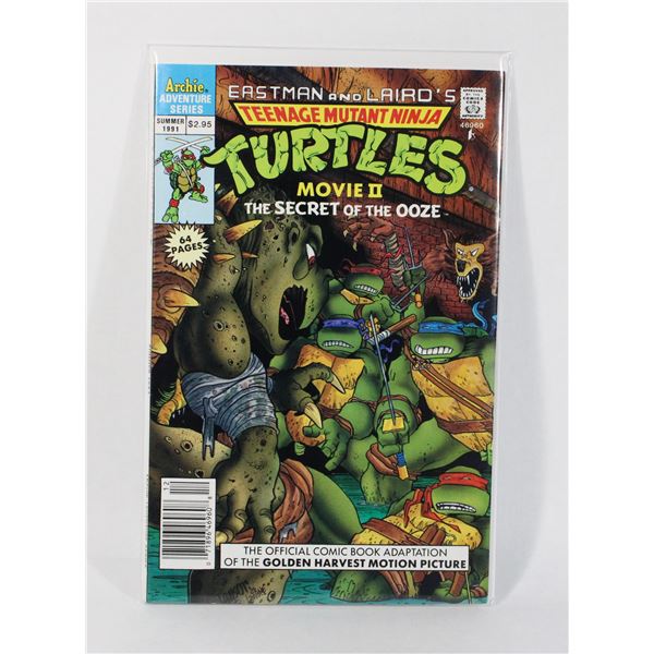 #1124 ARCHIE COMICS TMNT THE MOVIE II 1991 TURTLES