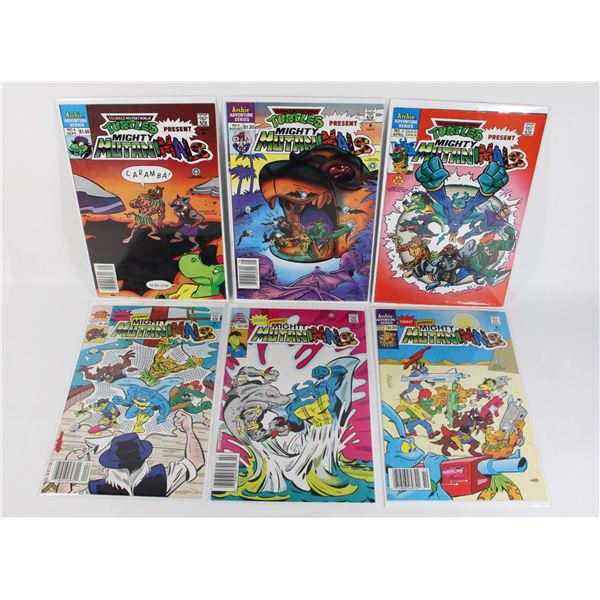 #1129 TMNT PRESENTS MIGHTY MUTANIMALS #1, 3-5,7-8