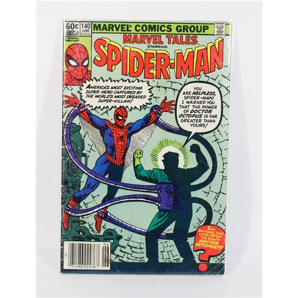 #1135 MARVEL COMICS MARVEL TALES #140 JUNE 1982