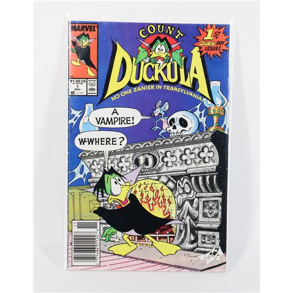 #1138 MARVEL COMICS COUNT DUCKULA #1 NOV 1988