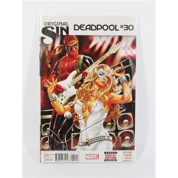 #1151 MARVEL COMICS ORIGINAL SIN DEADPOOL #30