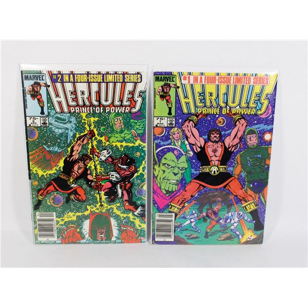 #1155 MARVEL COMICS HERCULES #1- #2 MARCH 1983