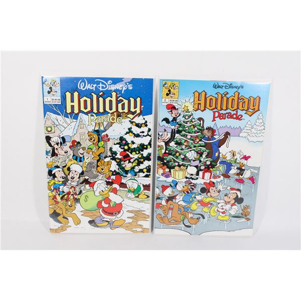 #1163 WALT DISNEY'S HOLIDAY PARADE #1 -#2   1990