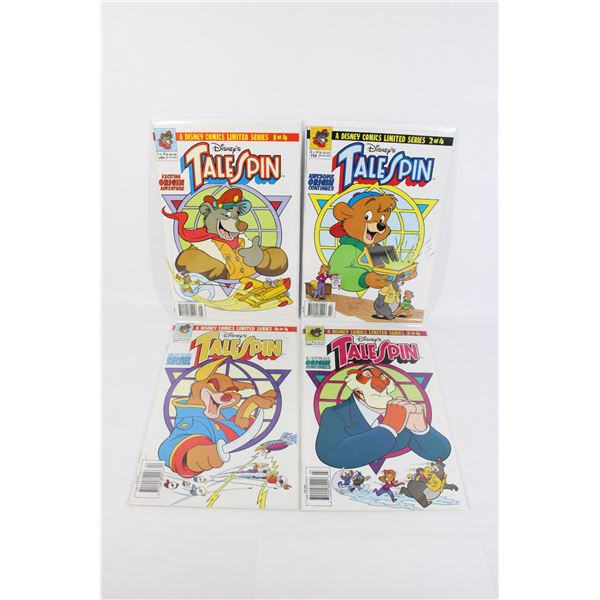 #1164 DISNEY'S TALE SPIN #1-#4 COMPLETE SET 1991