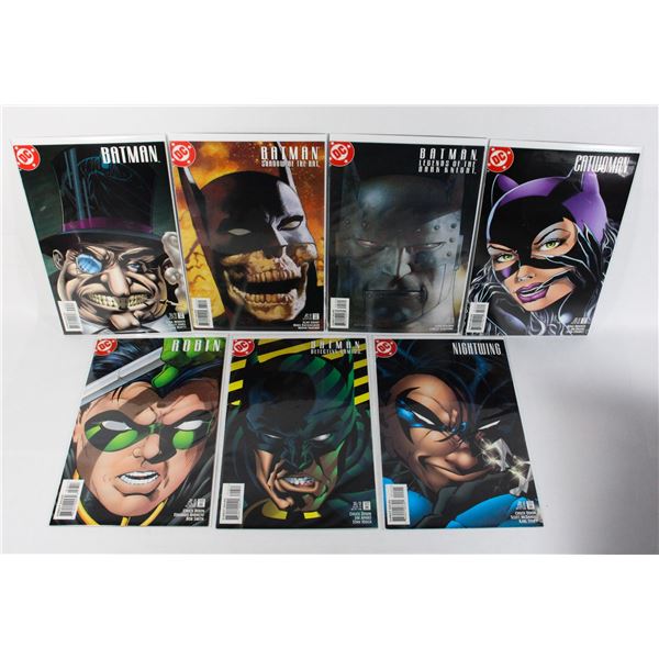 #1177 DC DETECTIVE COMICS BATMAN COVER SERIES LOT