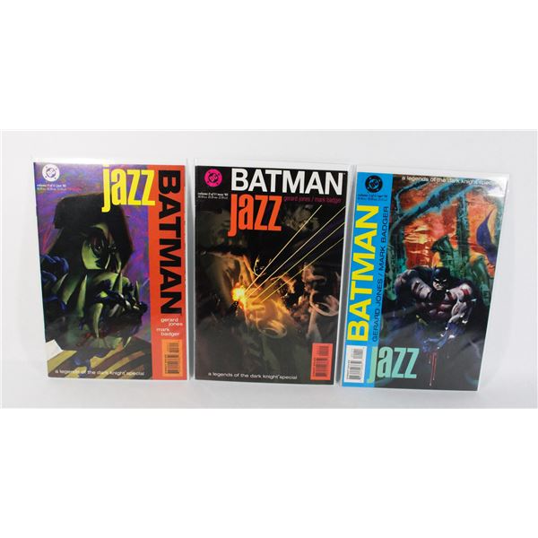 #1180 DC DETECTIVE COMICS BATMAN JAZZ #1-#3 1995