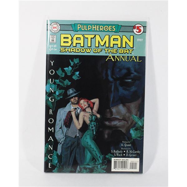 #1190 DC COMICS PULP HEROES #5 1997 BATMAN SHADOW