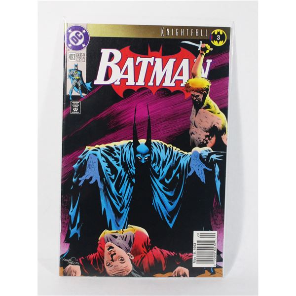 #1198 DC DETECTIVE COMICS BATMAN #493 MAY 1993