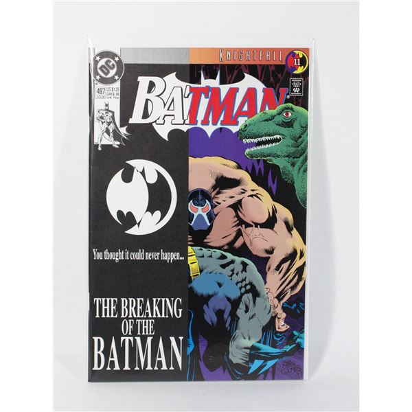 #1199 DC DETECTIVE COMICS BATMAN #497 JULY 1993