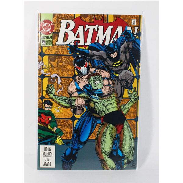 #1207 DC DETECTIVE COMICS BATMAN #489 FEB 1993