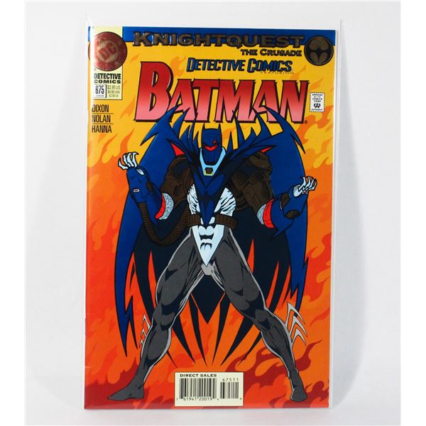 #1219 DC DETECTIVE COMICS #675 JUNE 1994 FOIL