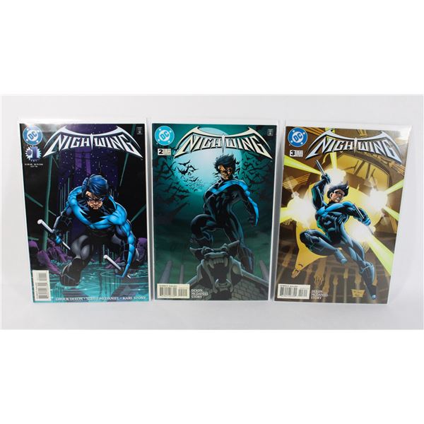 #1222 DC DETECTIVE COMICS NIGHTWING #1-#3 OCT 1996