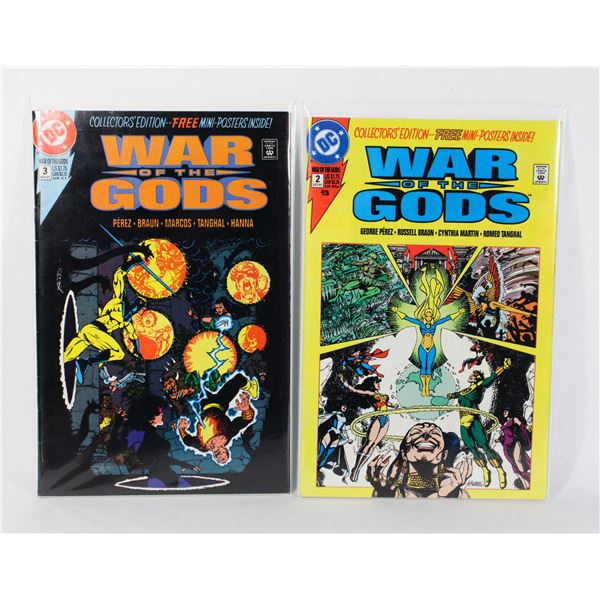 #1226 DC DETECTIVE COMICS WAR OF THE GODS #2-#3