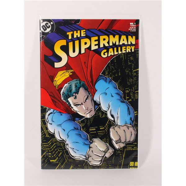 #1228 DC COMICS THE SUPERMAN GALLERY #1 1993