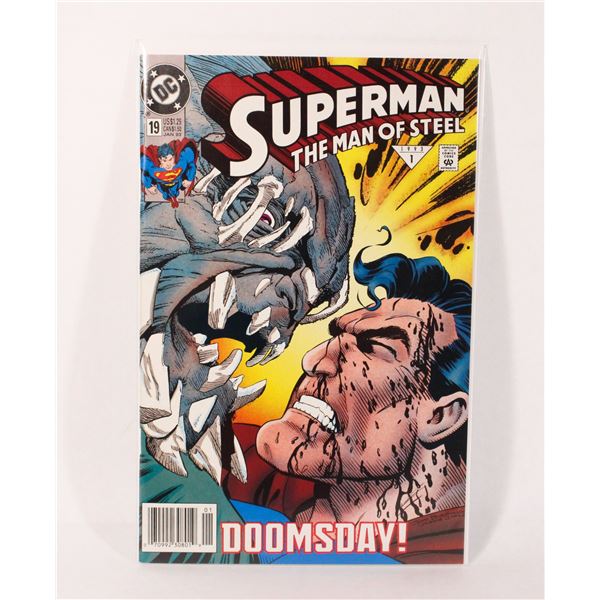 #1231 DC  COMICS SUPERMAN THE MAN OF STEEL #19