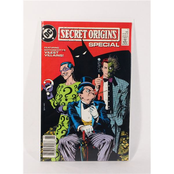 #1246 DC COMICS SECRET ORIGINS SPECIAL #1 1989
