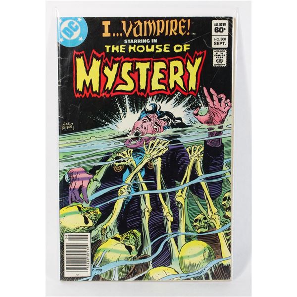#1253 DC COMICS THE HOUSE OF MYSTERY #308 1982