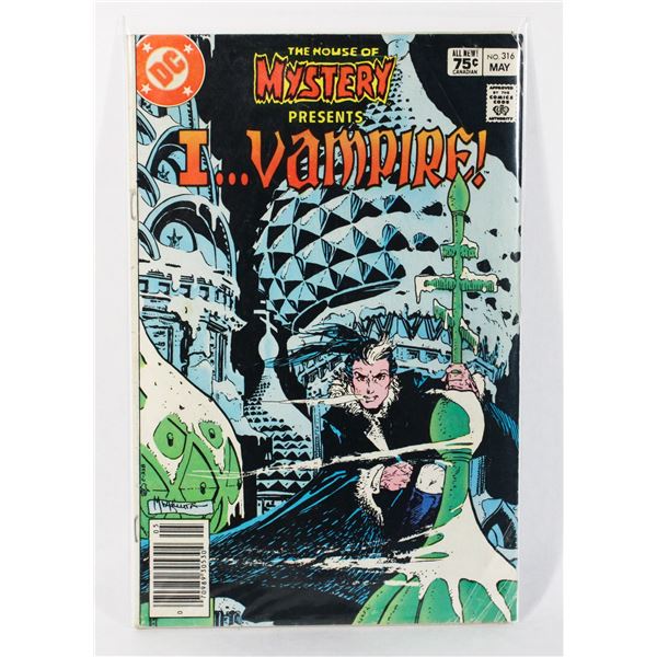 #1254 DC COMICS THE HOUSE OF MYSTERY #316 MAY 1983