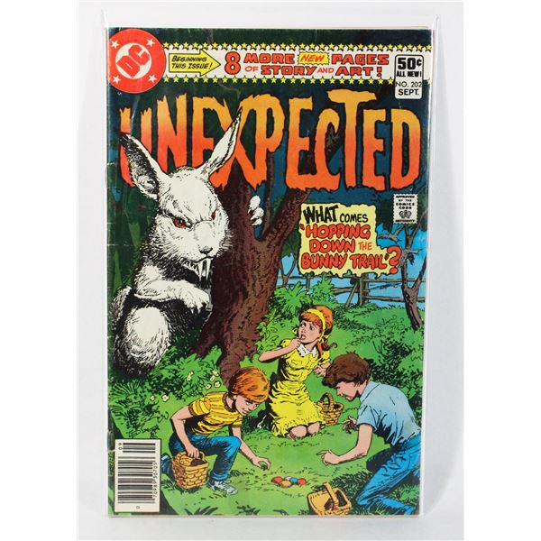 #1255 DC DETECTIVE COMICS UNEXPECTED #202 1980